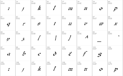 FZ JAZZY 33 CRACKED ITALIC