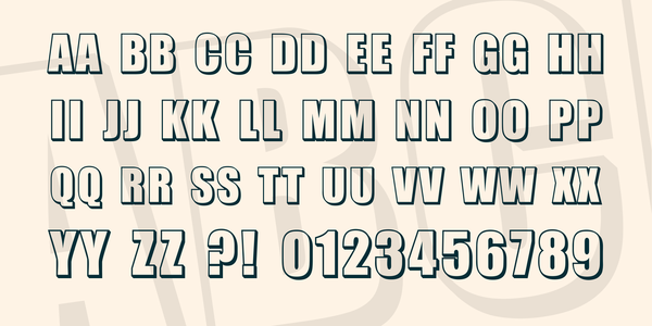 Invited font