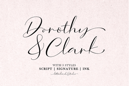 Dorothy Clark Script DEMO font