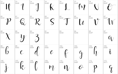 Guardeloves font