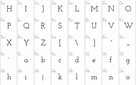 Josefin Slab Regular