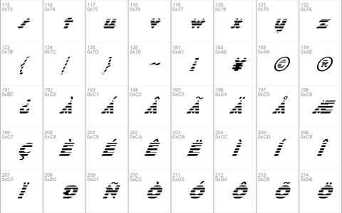 FZ JAZZY 32 STRIPED ITALIC