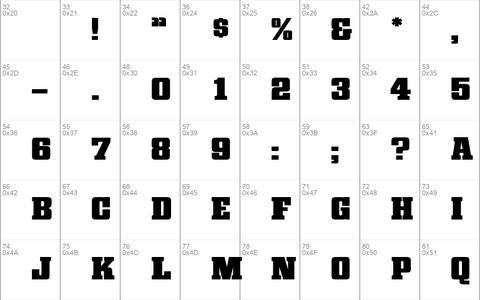 OPTIexQuadruplexXbold Regular