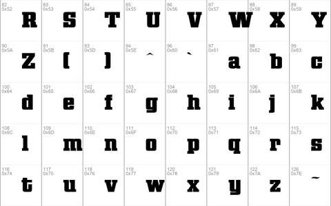 OPTIexQuadruplexXbold Regular