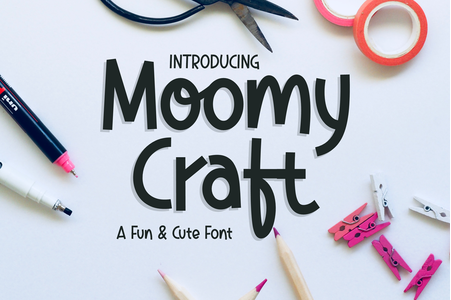 Moomycraft font