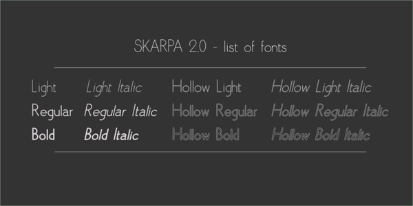 SkarpaBold2.0-Bold font