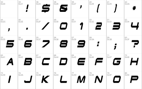 EndzoneCondensed Oblique