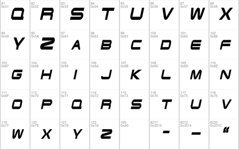 EndzoneCondensed Oblique