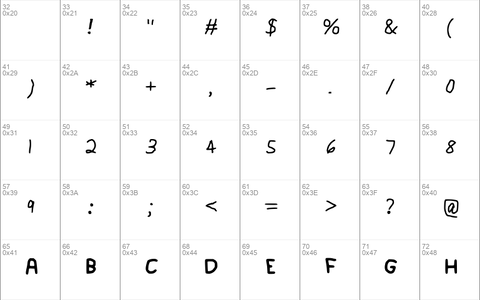 GeelynsHandwriting Medium