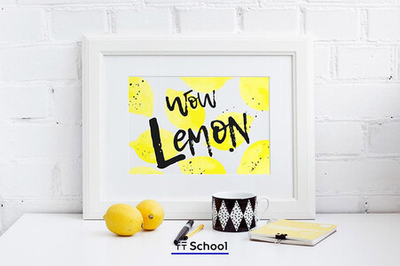 Lemon Tuesday font
