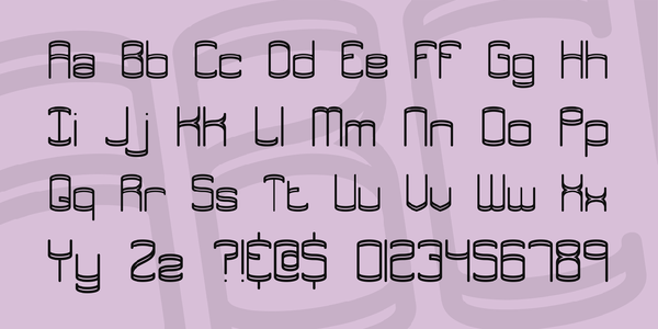 Enthuse BRK font