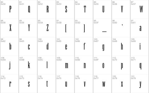 Runic MT Condensed