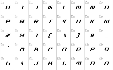 Infinity Formula Condensed Italic