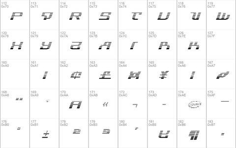 Infinity Formula Gradient Italic