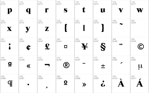 Riccione-Serial-ExtraBold Regular