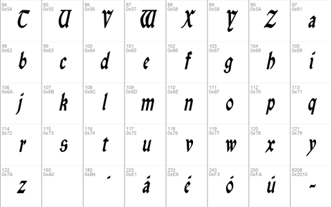 EnchantmentCondensed Italic