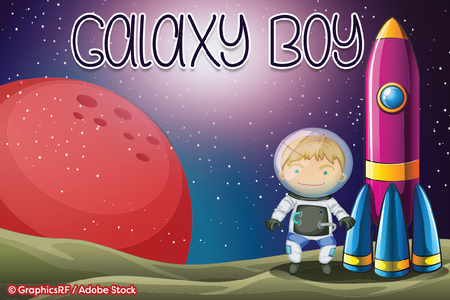 Galaxy Boy font