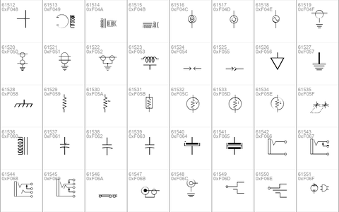 CarrElectricDingbats Regular