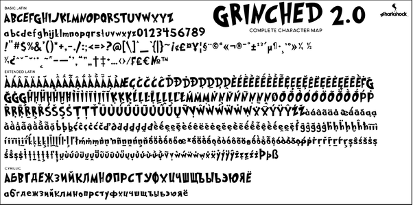Grinched 2.0 font