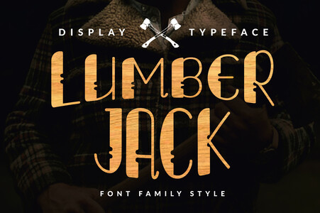 Lumberjack font