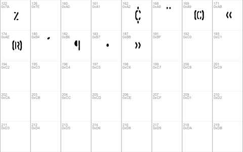 SprayStencilCondensed Regular