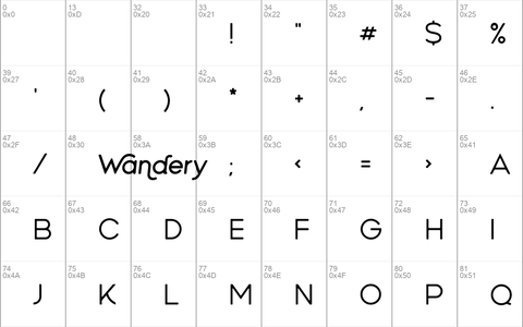 Wandery Free Regular