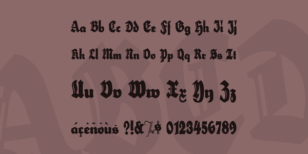 HerzogVonGraf font