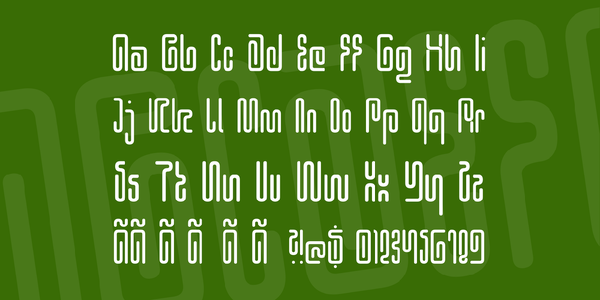 Hieroglyphic font