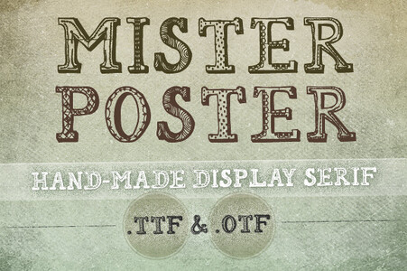 Mister Poster font