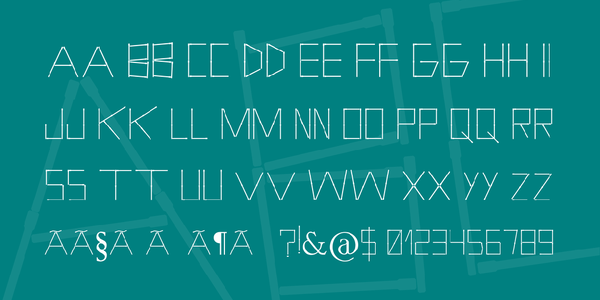 Holitter Phosphorus font