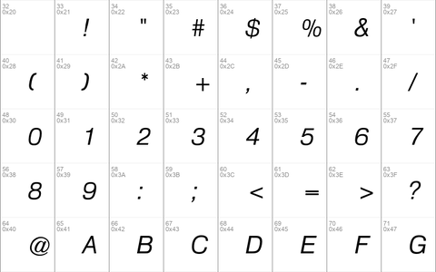 Heldustry CG Italic