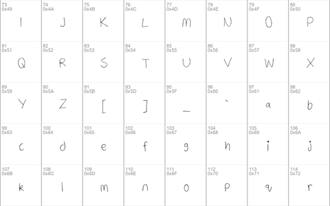 a neatish font