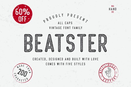 Beatster Demo font