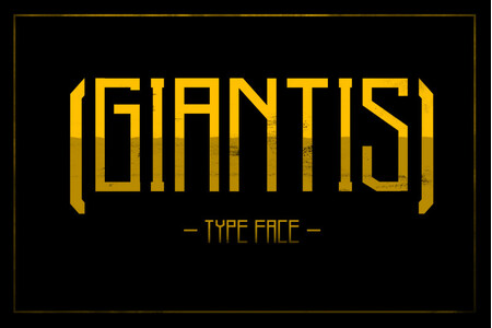 Giantis-Demo font