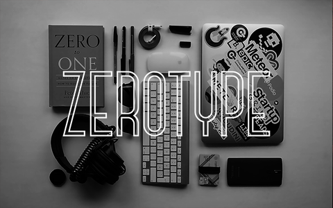 Zerotype font