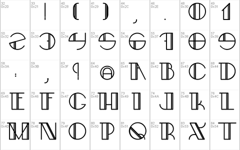 Aracme Waround Light font