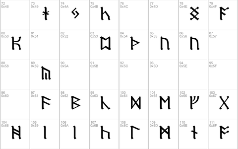 Germanic Runes-2 Regular