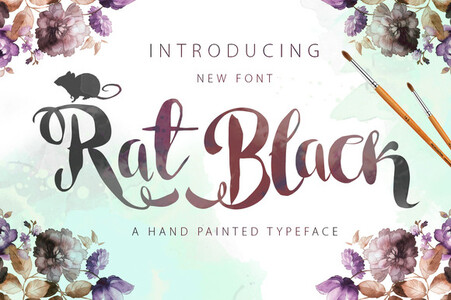 ratblack font