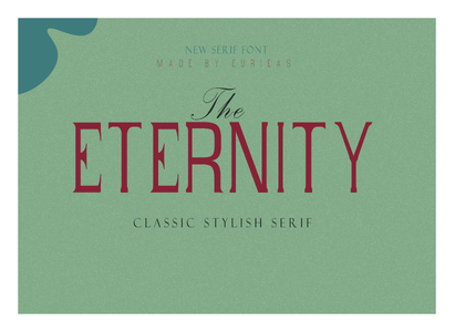 Eternity Time font