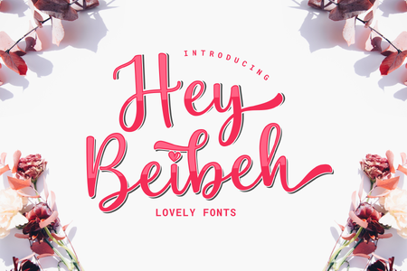 HeyBeibeh font