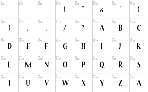 Rusted Orlando Serif Demo