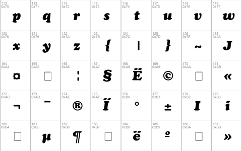 Cooper Rus Italic