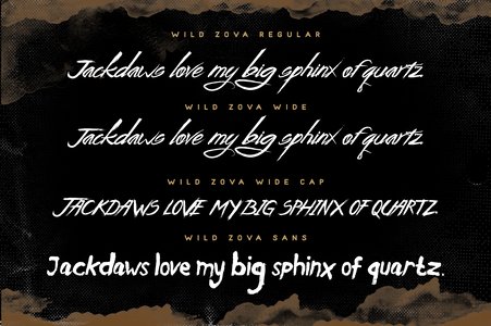 Wild Zova Free font