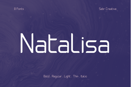 Natalisa Bold Demo font