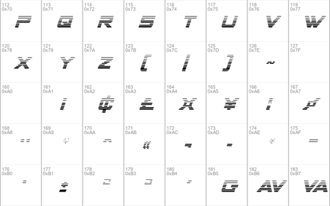 Spy Agency Gradient Italic