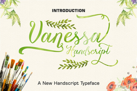 Vanessa Catchword font