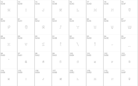 KnomenOutlineCondensed Regular