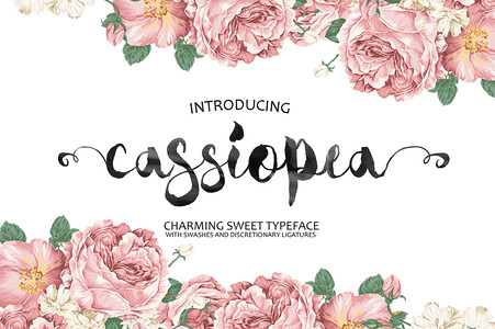 Cassiopea font