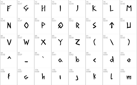 Acadian Runes Regular