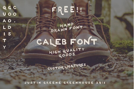 Caleb font